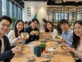 Lunchbox Competition: Inside the Intricate Home-Cooked Meals of Young Clerks