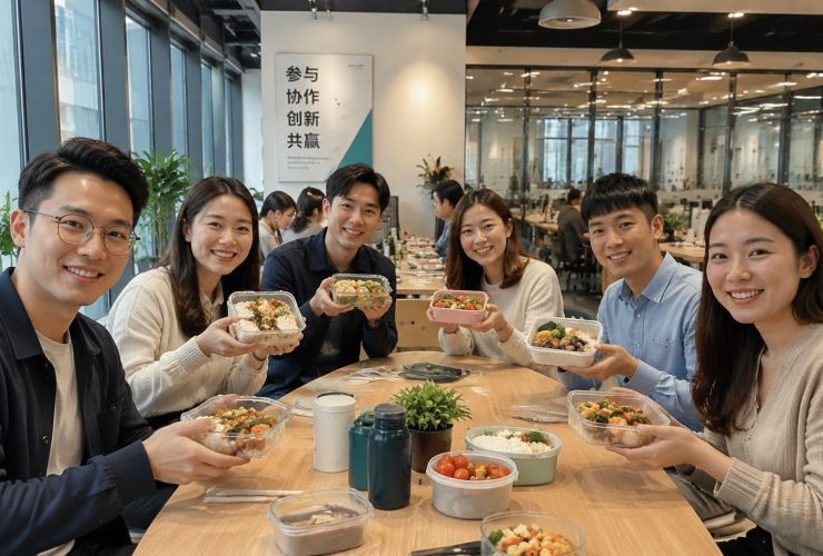 Lunchbox Competition: Inside the Intricate Home-Cooked Meals of Young Clerks