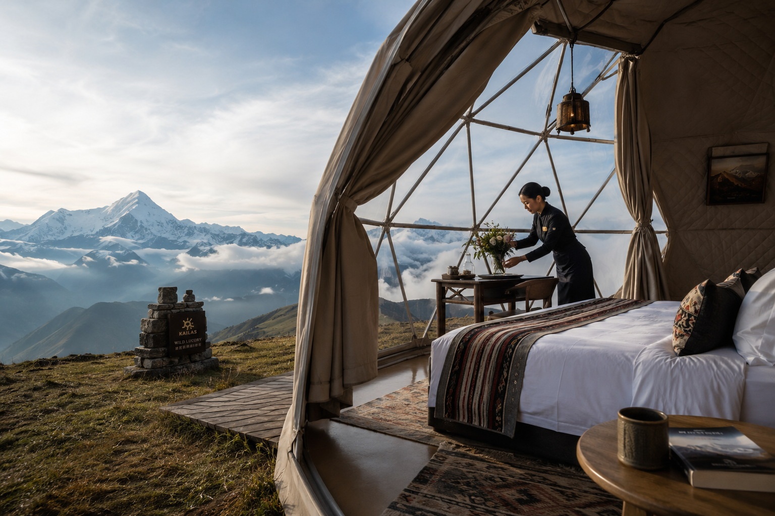 Glamping with a Butler: The New Way to Experience 'Wild' China