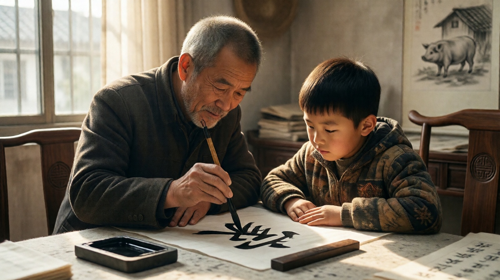 'Home' in Hanzi: Viewing Chinese Family Values Through Character Evolution