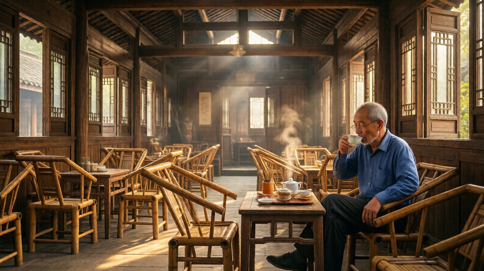 Sichuan Teahouses: Bamboo Chairs, Gaiwan, and Gossip