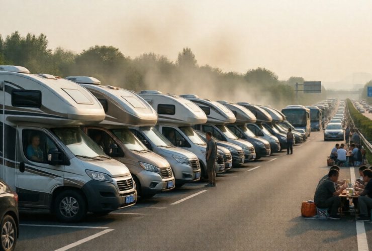 RV Travel During Chinese Holidays: Traffic Jams, Spot-Hunting, and Surprises