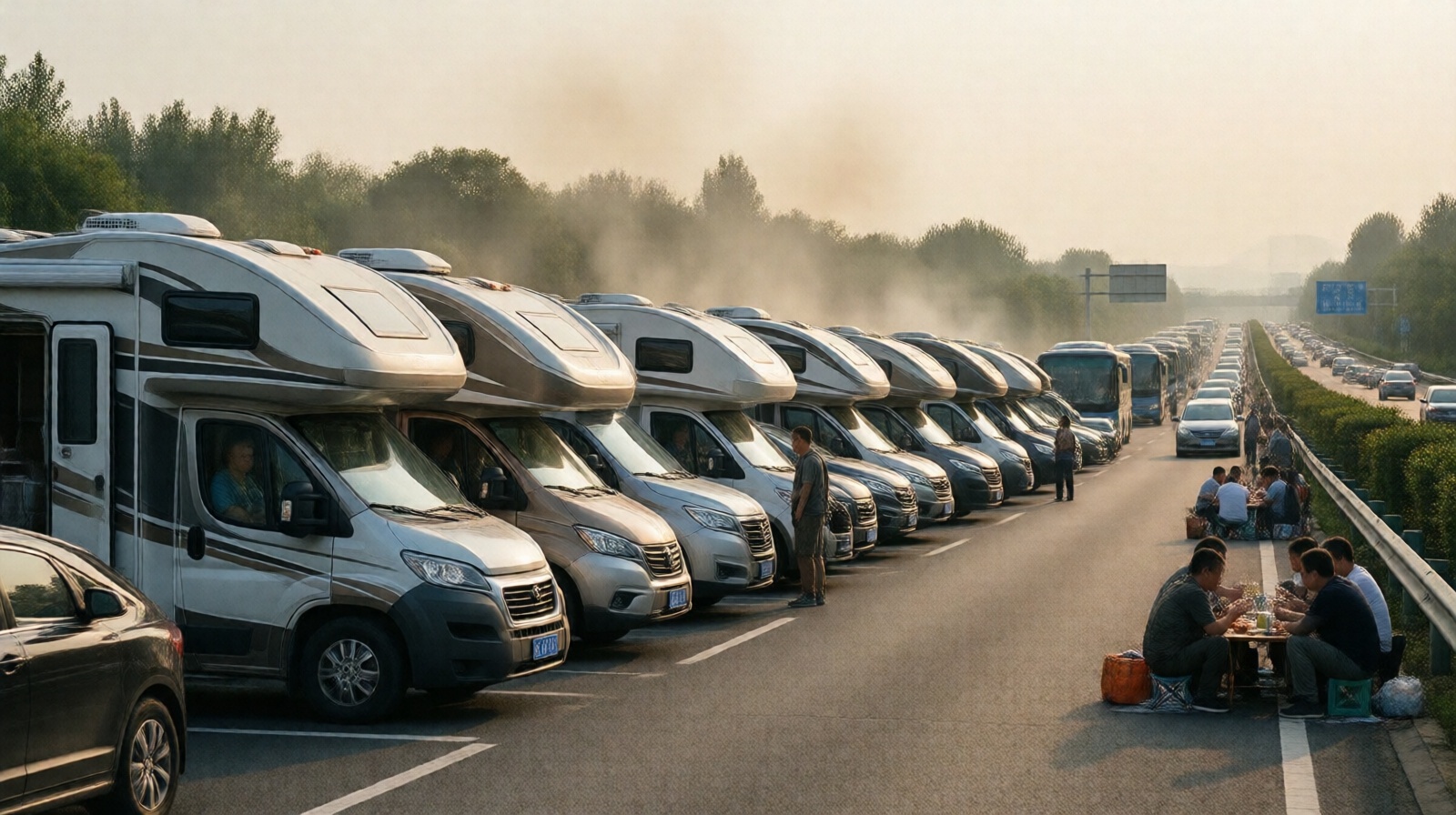 RV Travel During Chinese Holidays: Traffic Jams, Spot-Hunting, and Surprises
