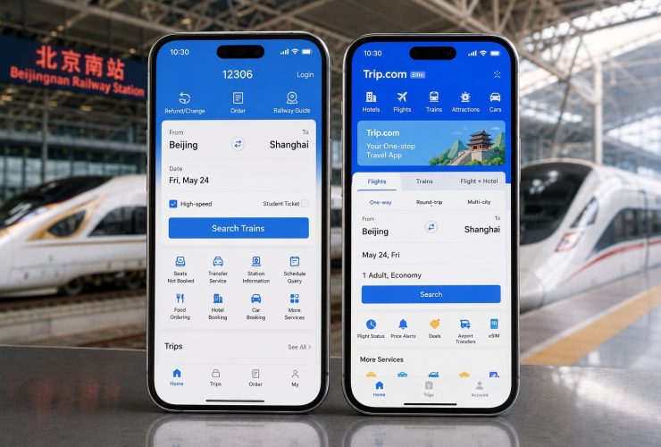 12306 vs. Trip.com: Which App Should You Use to Buy Train Tickets?