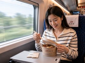 Dining at 350 km/h: How to Order Takeout to Your Train Seat