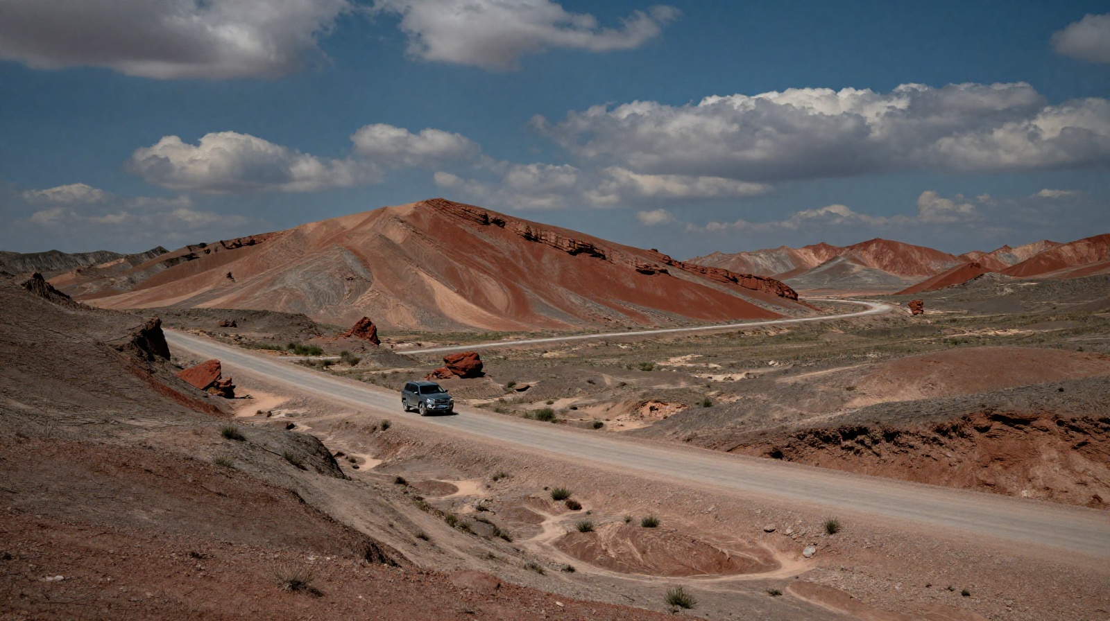 Driving on Mars: The Hidden Volcanic Wasteland in Zhangjiakou