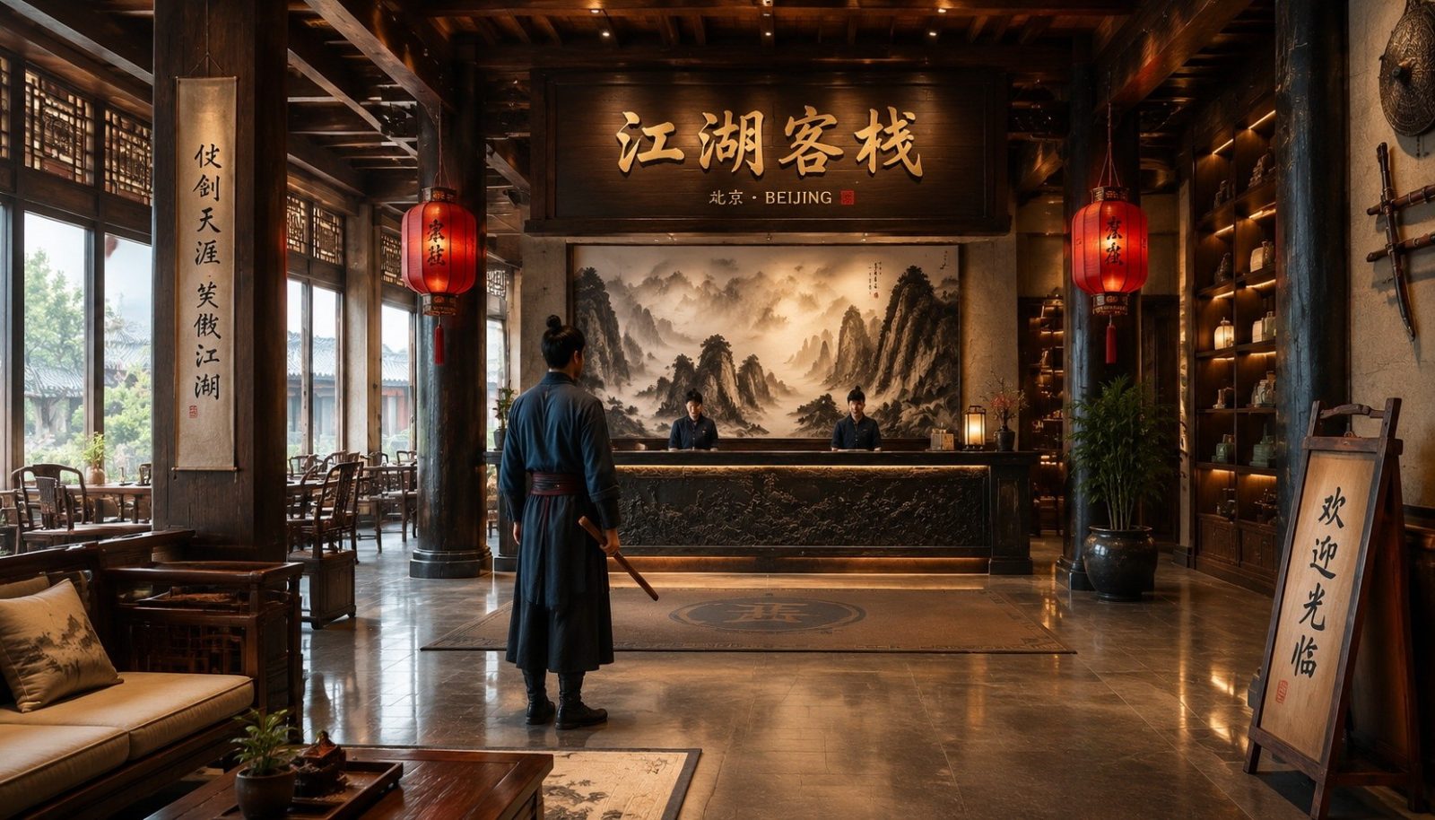 Staying at a Wuxia-Themed Hotel in Beijing: Did I Learn Acupressure in Three Nights?