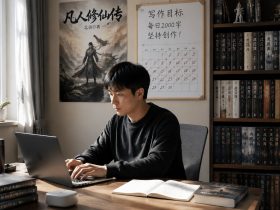 A Day in the Life of a Chinese Cultivation Novel Author: Writing 10,000 Words