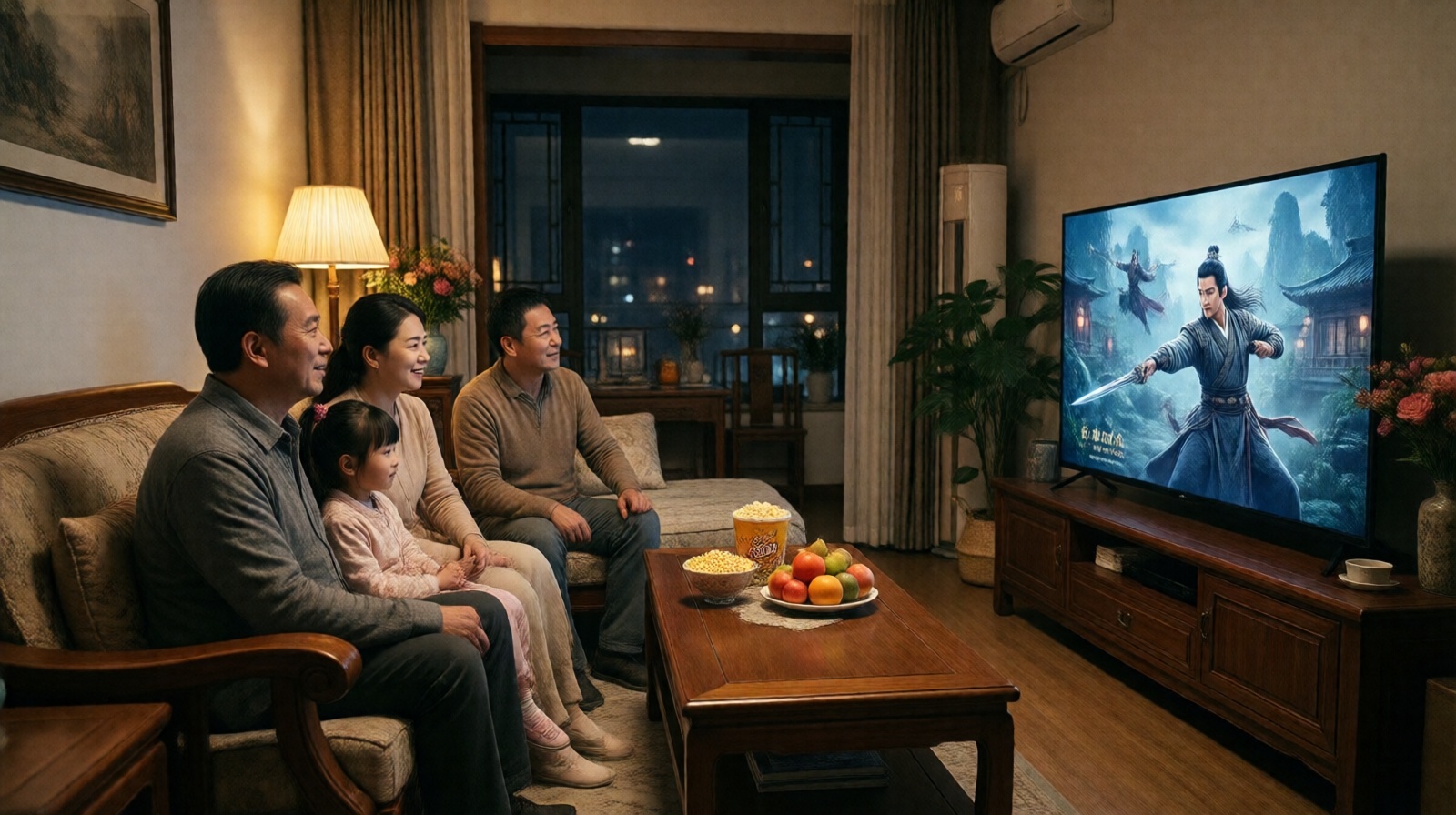 A Chinese Family Weekend: Watching Cultivation Dramas Together
