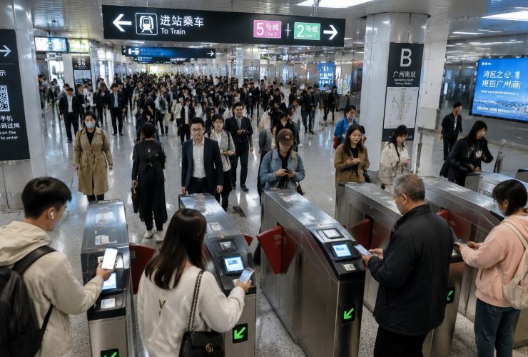 Scan to Ride: How Chinese Subways Move 200 Million People Daily