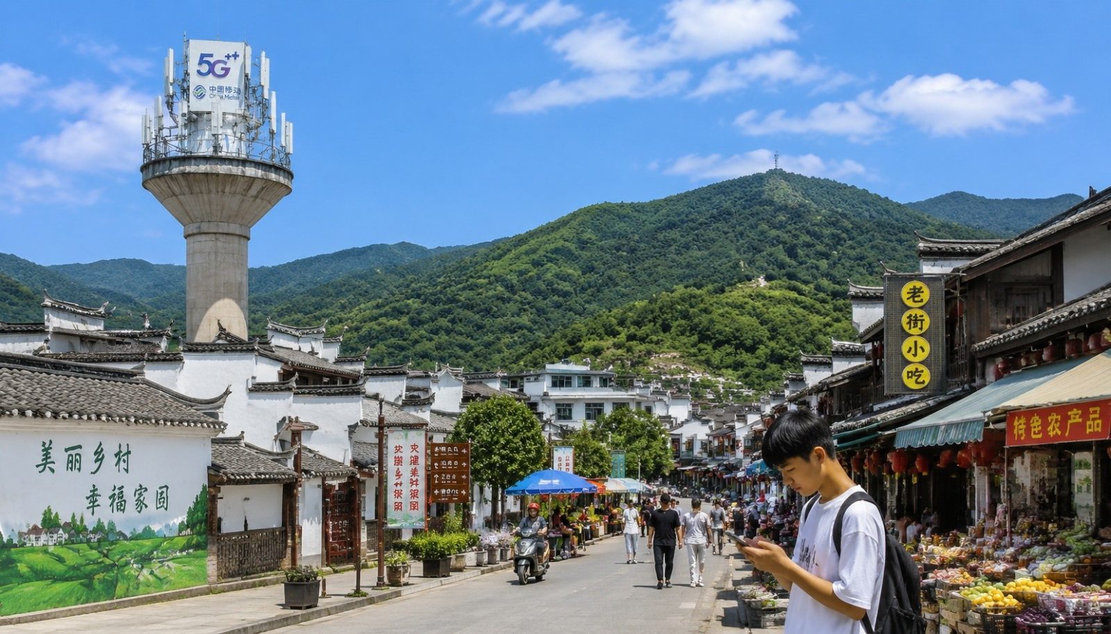 From 3G to 5G: The Internet Speed Evolution of a Small Chinese Town