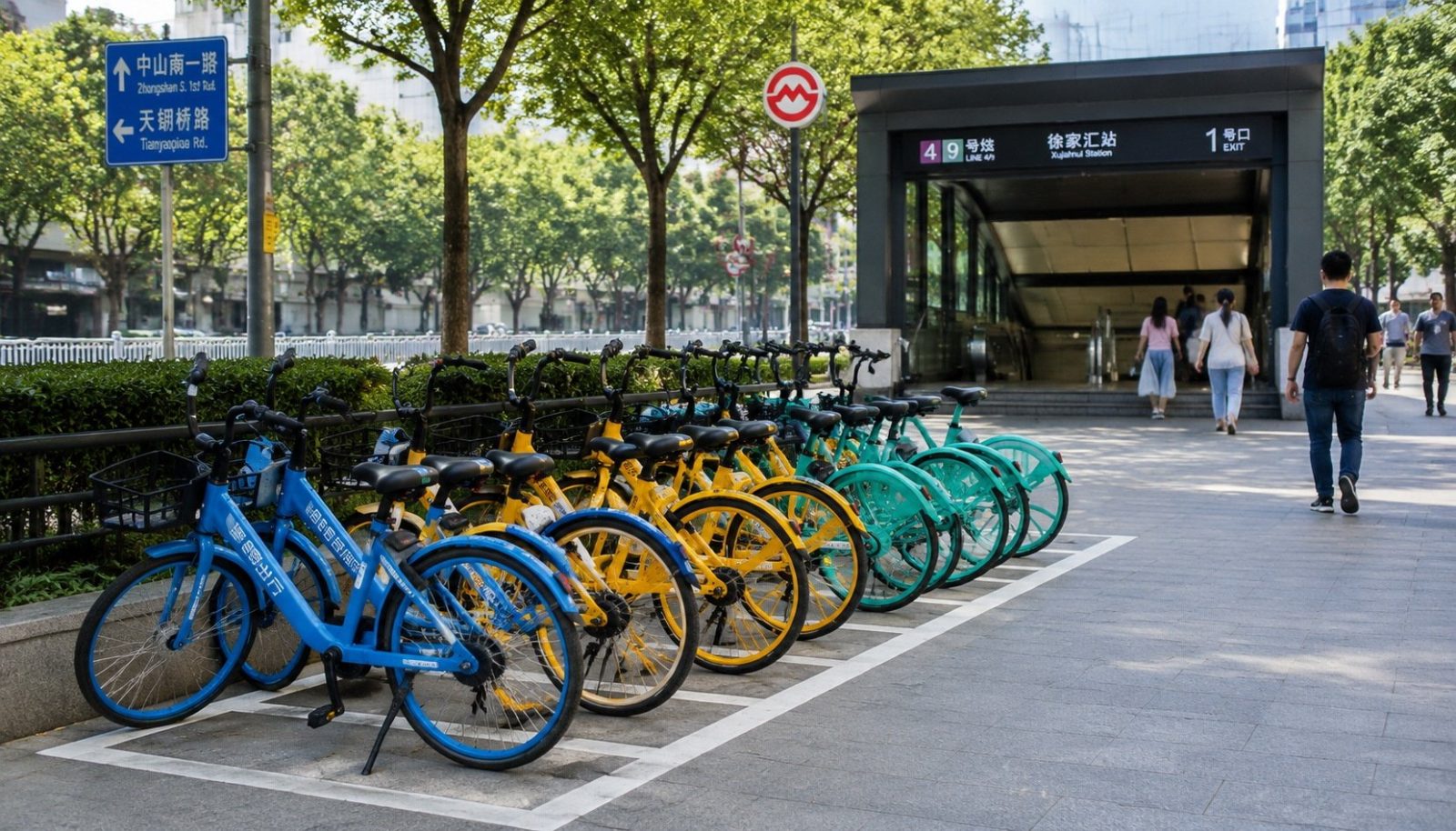 Behind the Shared Bikes: The Story of Parking Spots and Bike Lanes