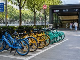 Behind the Shared Bikes: The Story of Parking Spots and Bike Lanes