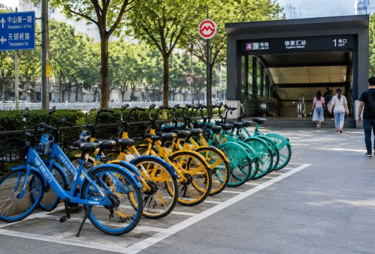 Behind the Shared Bikes: The Story of Parking Spots and Bike Lanes
