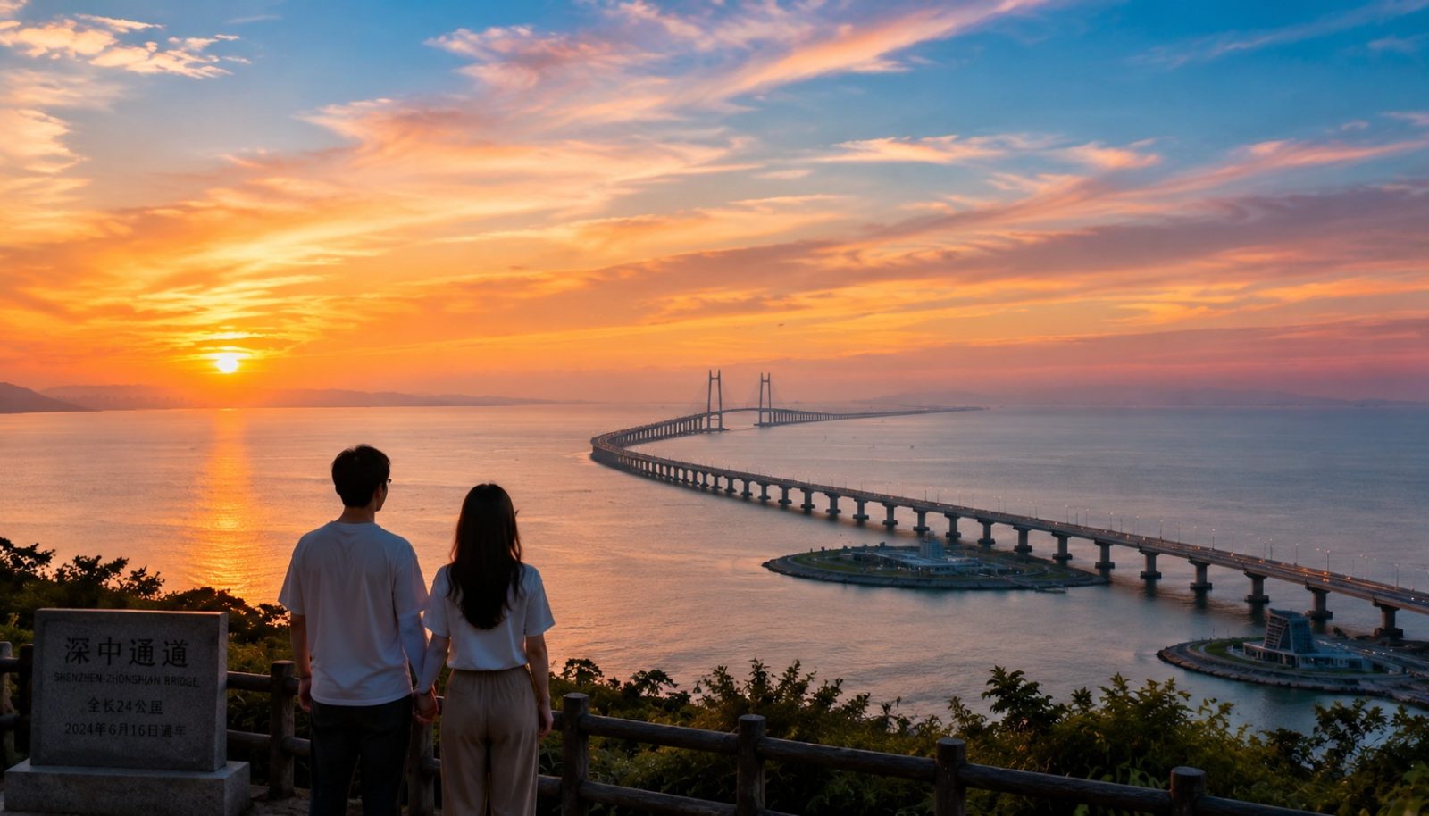 How a Mega-Bridge Changed a Love Story Between Two Cities