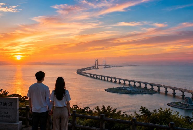 How a Mega-Bridge Changed a Love Story Between Two Cities