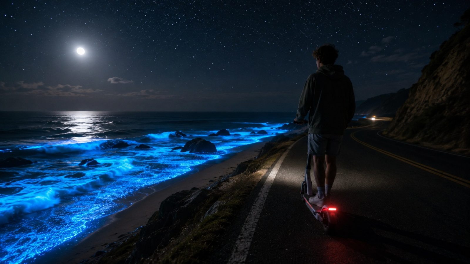 Chasing 'Blue Tears' on a Scooter: The Stunning Coastal Route of Pingtan Island