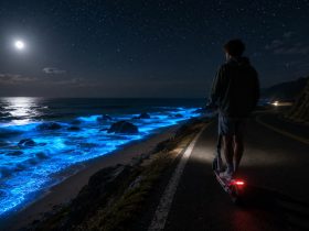Chasing 'Blue Tears' on a Scooter: The Stunning Coastal Route of Pingtan Island