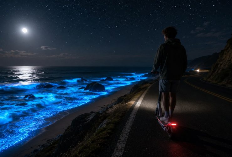 Chasing 'Blue Tears' on a Scooter: The Stunning Coastal Route of Pingtan Island
