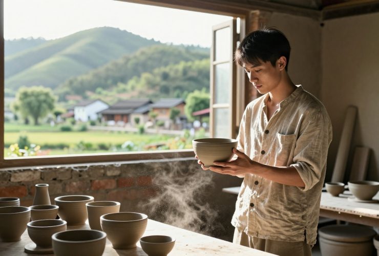 I Gave Up a Six-Figure Tech Job in Beijing to Make Pottery in a Village of 200 People
