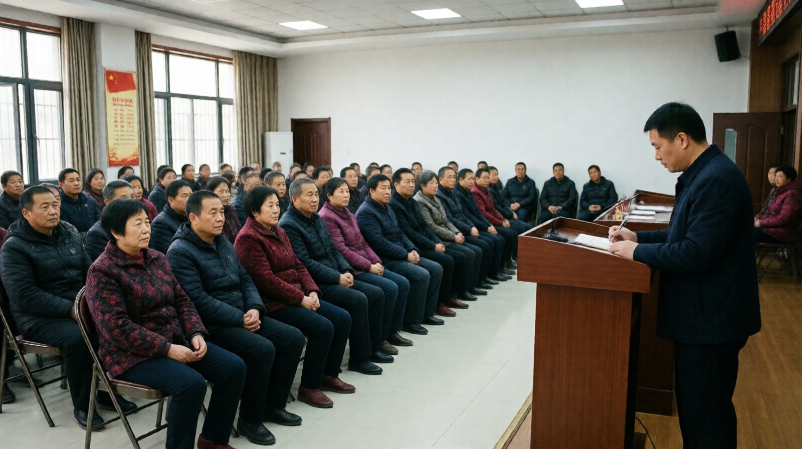 Can You Criticize the Government? What a Town Hall Meeting Actually Looks Like.