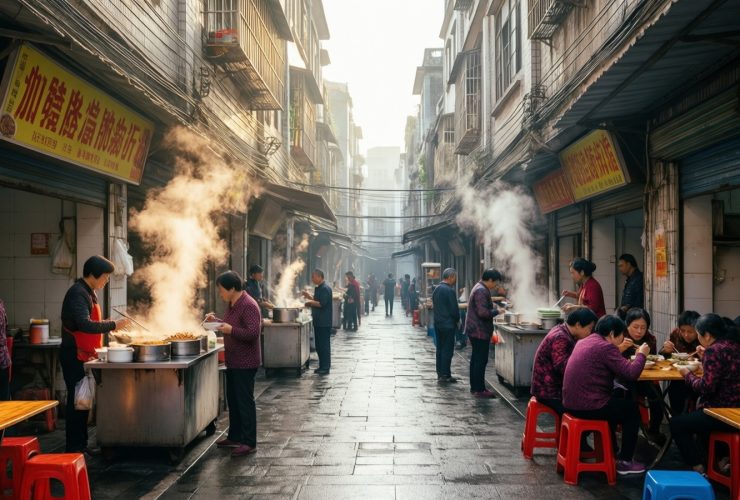 Breakfast Without Tourists: The Real Flavors Found in Guangzhou Alleys by Locals