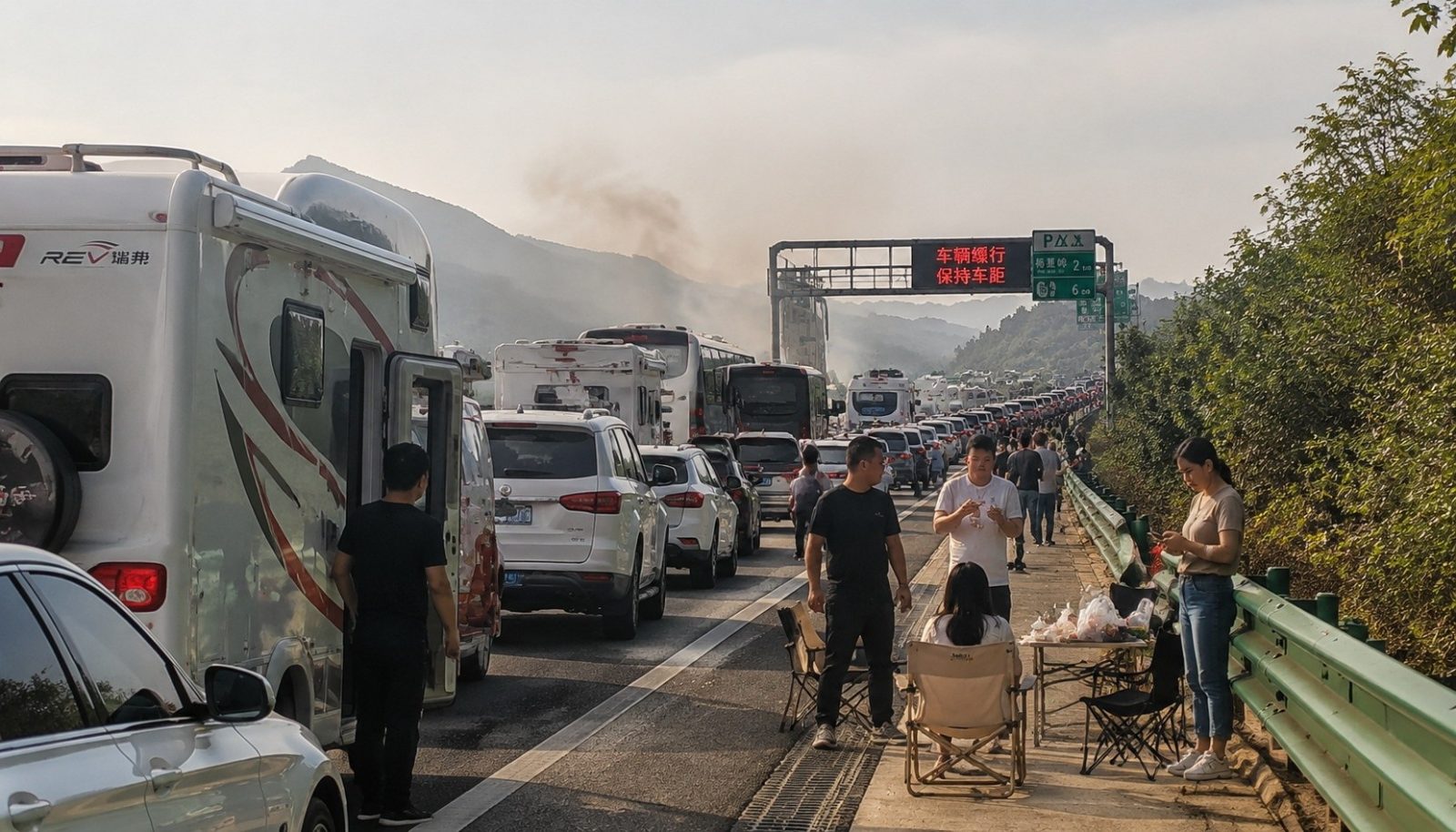 RV Travel During Chinese Holidays: Traffic Jams, Spot-Hunting, and Surprises