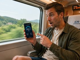 A British Blogger's Experience: The 5G Signal on China's High-Speed Rail Is Faster Than My Home Broadband