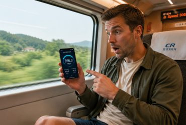 A British Blogger's Experience: The 5G Signal on China's High-Speed Rail Is Faster Than My Home Broadband