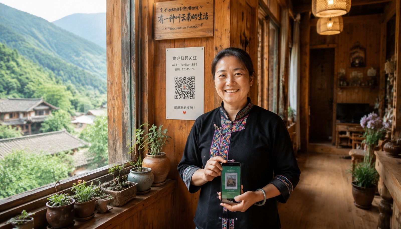 An Australian Backpacker in Rural Yunnan: The B&B Owner Accepts WeChat Pay and Even Alipay