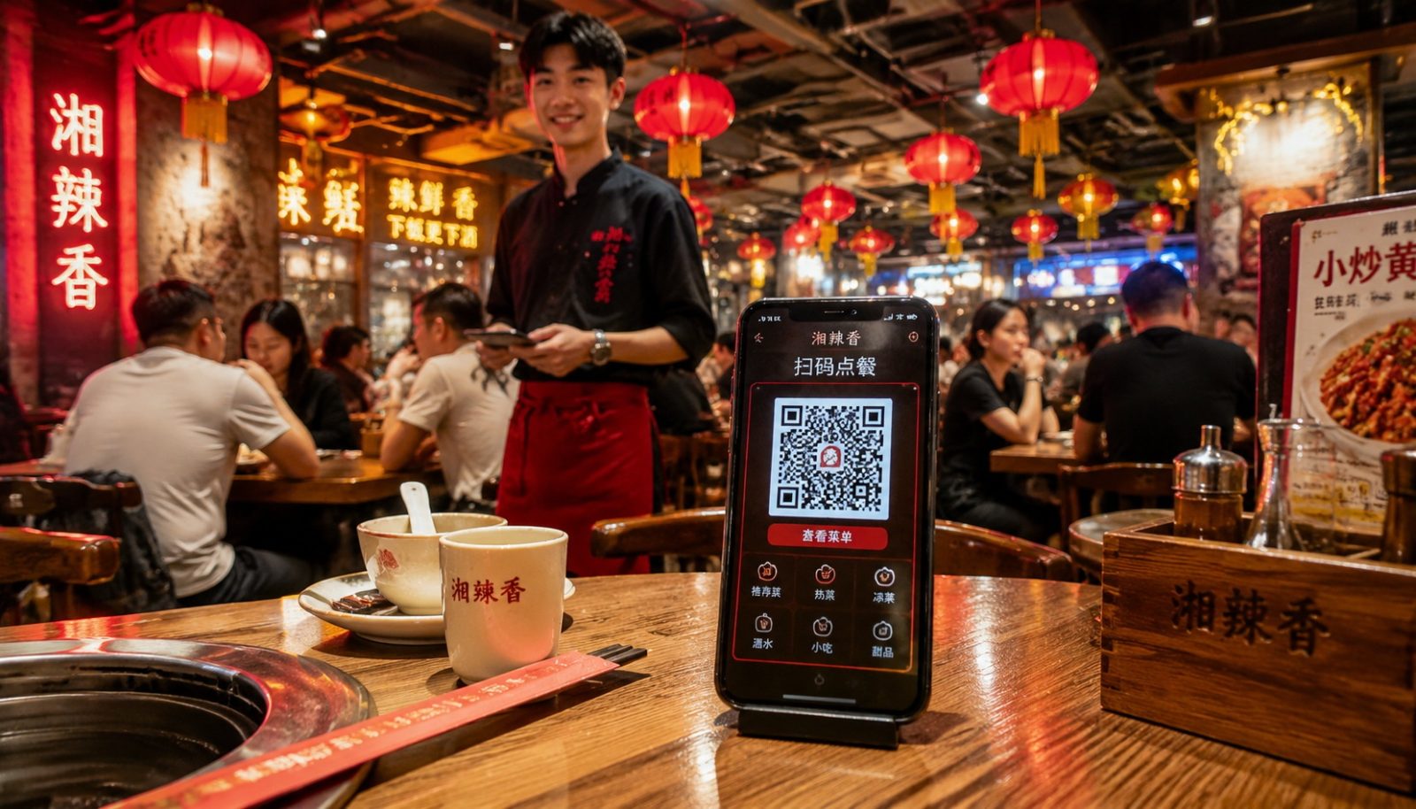 Why Do Chinese Restaurants All Have QR Code Menus? Three American Students Test It Out