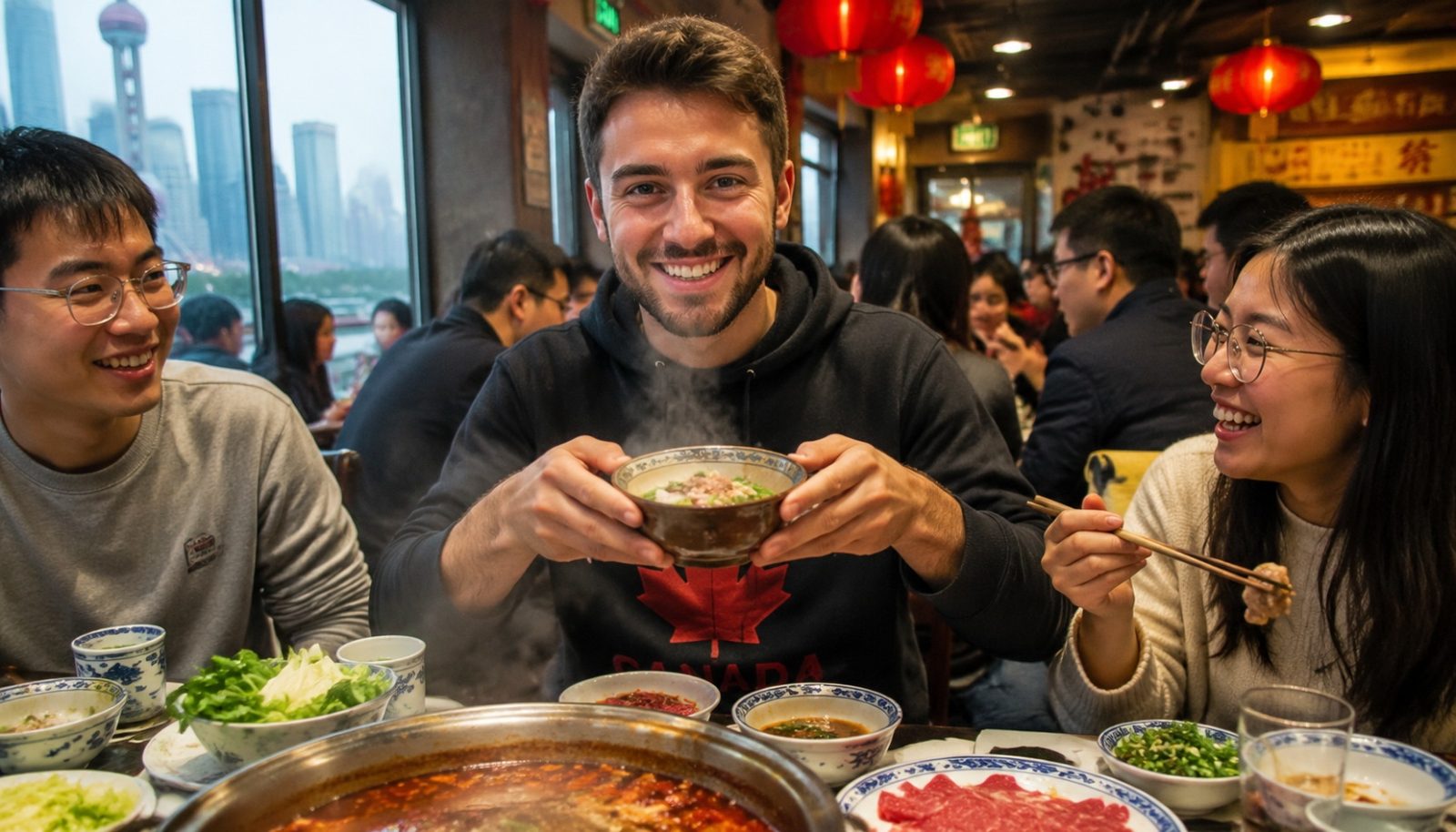 A Canadian Teacher Becoming a 'Web Celebrity' in China: Teaching English, Eating Hotpot, and Talking Cultural Differences