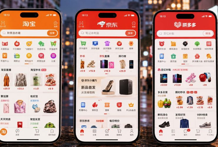 Taobao, JD, and Pinduoduo: How China's Three E-Commerce Giants Diverge in 2025