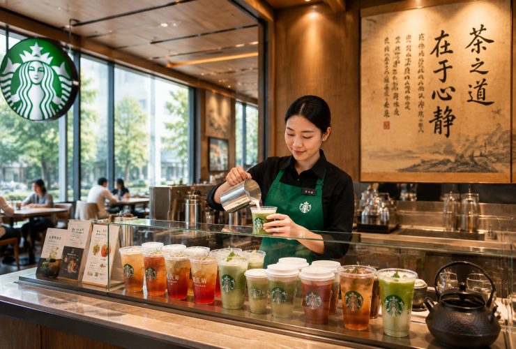 Why Is Starbucks Selling 'Chinese Style Tea' in China?