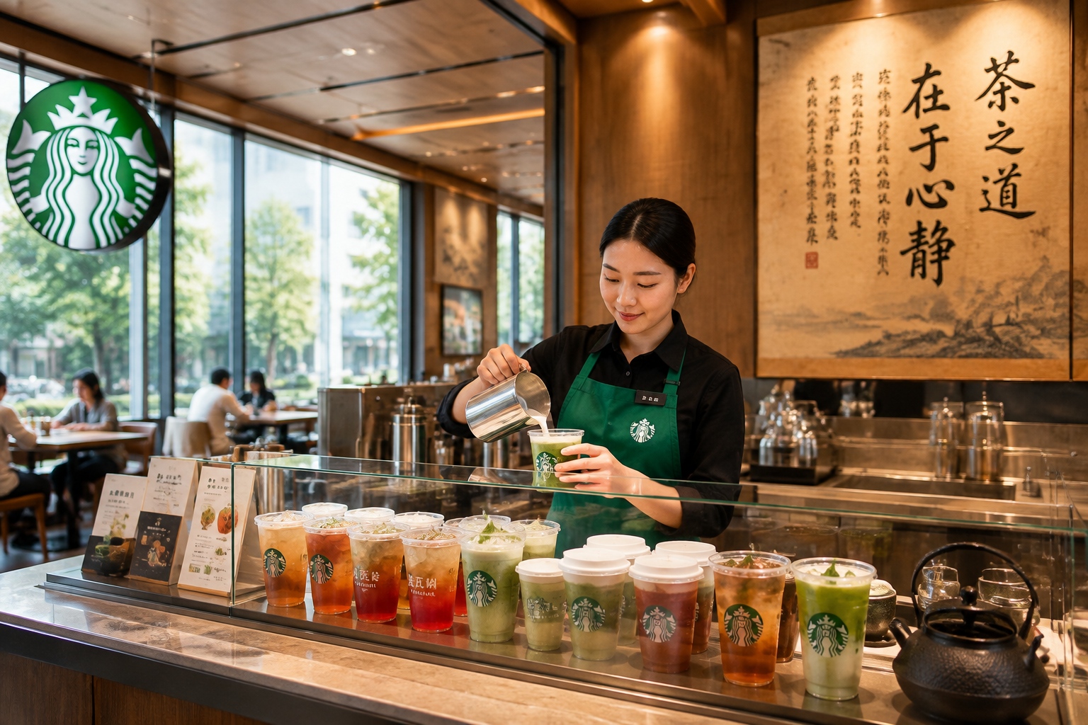 Why Is Starbucks Selling 'Chinese Style Tea' in China?