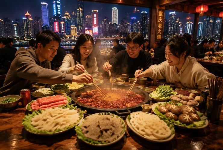 The Hotpot Economy in Chongqing: From Riverside Stalls to a Billion-Yuan Industry