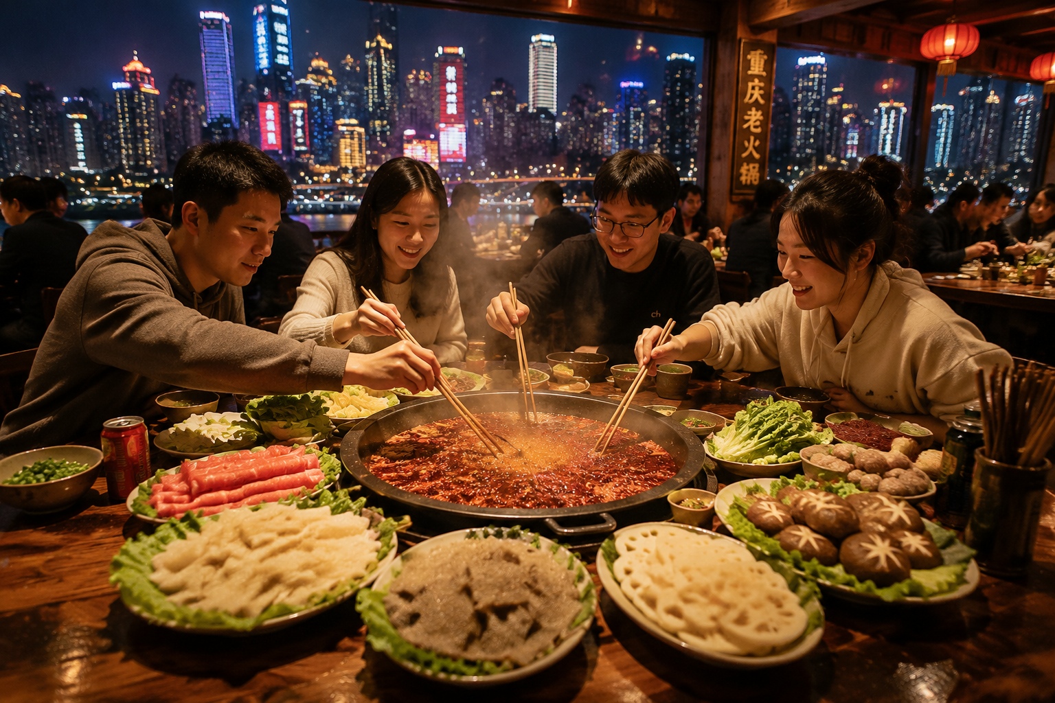The Hotpot Economy in Chongqing: From Riverside Stalls to a Billion-Yuan Industry