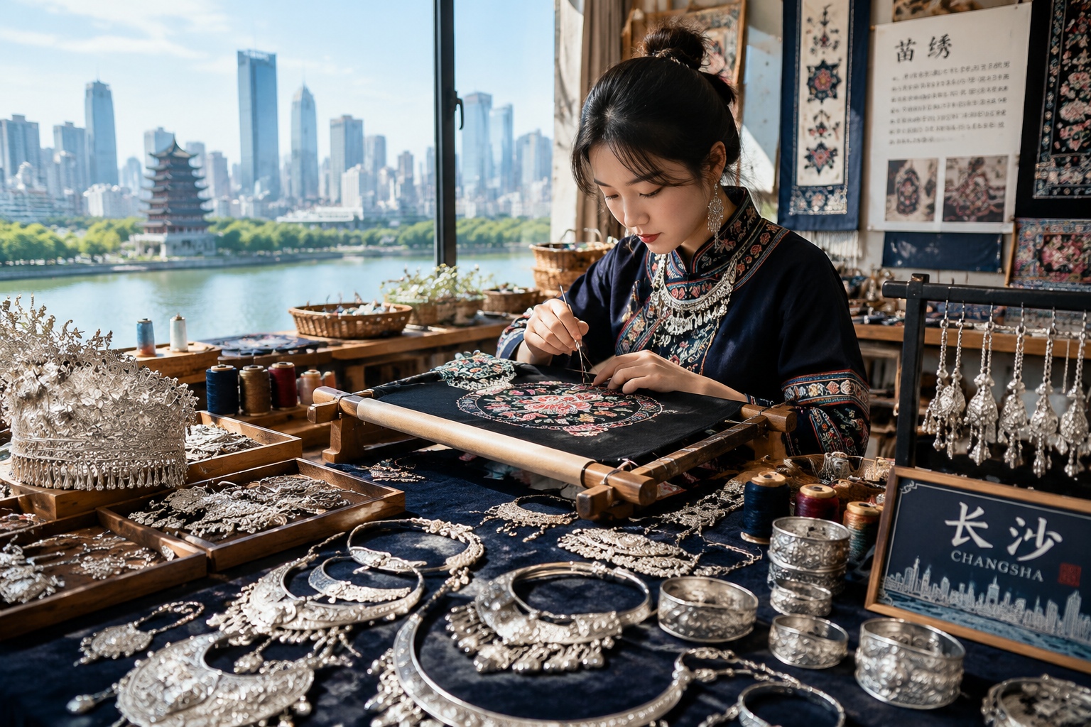 Thread and Silver: Hunan's Handcrafted Heritage in Modern Times
