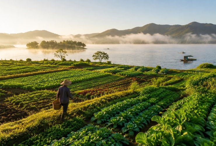 Green Fields of Poyang Lake: Jiangxi's Organic Agricultural Practice
