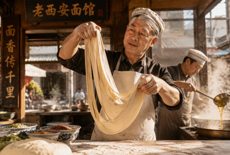 A Noodle Province: How a Bowl of Biangbiang Noodles Feeds Millions?