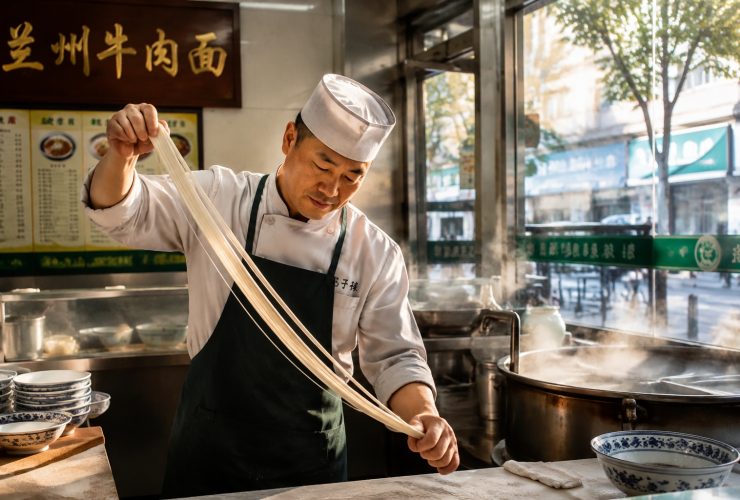 How Lanzhou Beef Noodles Became a National Icon: A Chef's Morning Routine