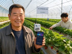 How AI is Helping Chinese Farmers Grow Better Strawberries