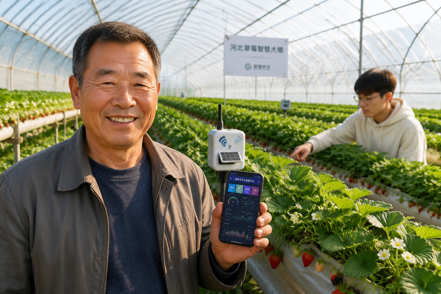 How AI is Helping Chinese Farmers Grow Better Strawberries