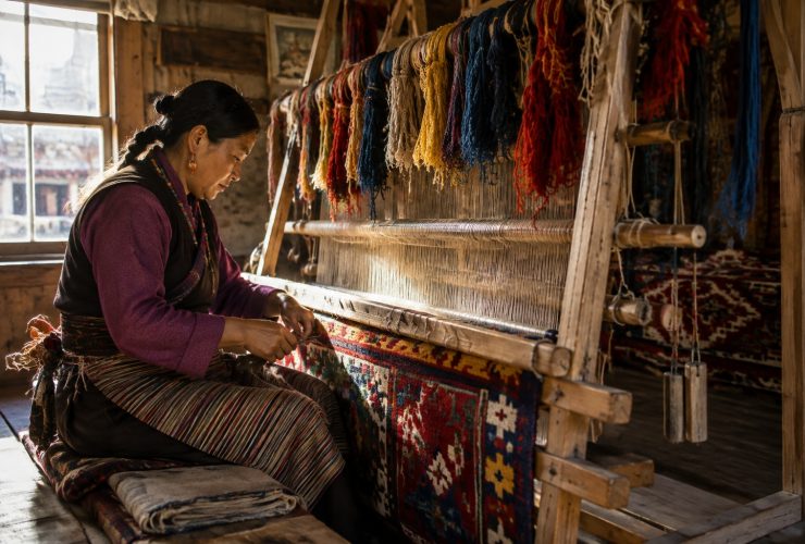 Handwoven Tibetan Rugs: Qinghai's Ancient Craft Goes Global