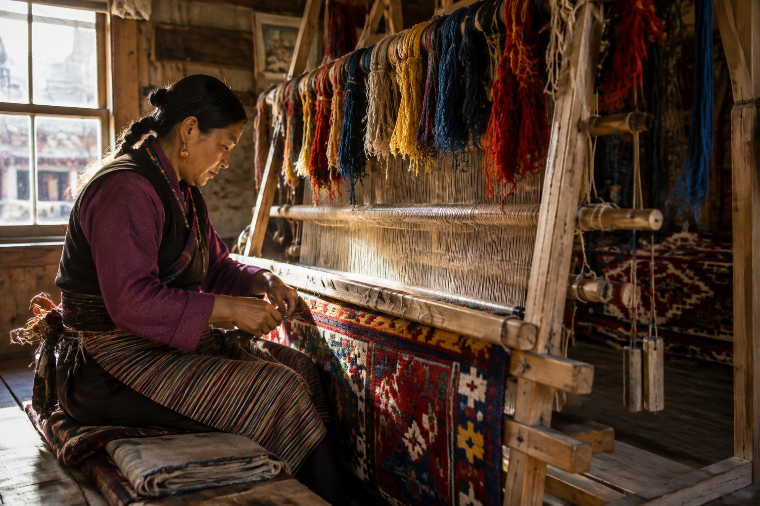 Handwoven Tibetan Rugs: Qinghai's Ancient Craft Goes Global