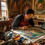 Thangka and Incense: Reviving Tibetan Handicrafts in the Modern Era