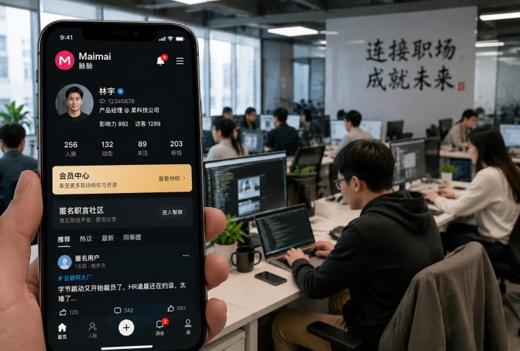 Maimai: Professional Networking or Watercooler Gossip? Inside China's 'LinkedIn' with Anonymous Battlefields