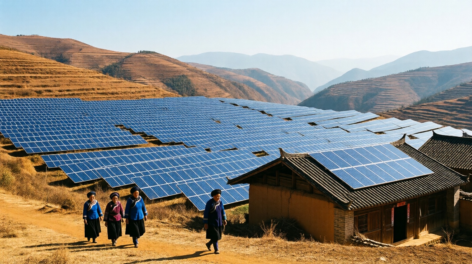 From Barren Hills to Blue Seas: How Solar Power Lights Up Remote Chinese Villages and Connects Them Online