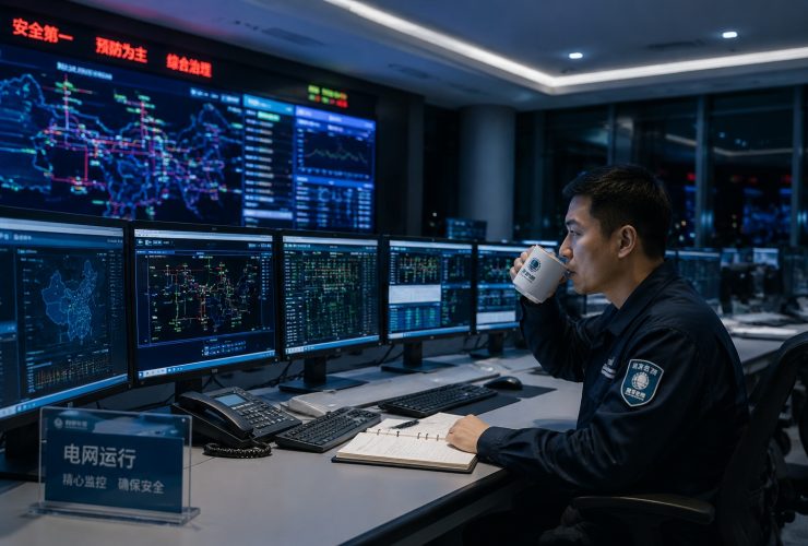 Why Factory Blackouts Are Rare in China: A Day in the Life of a Grid Dispatcher