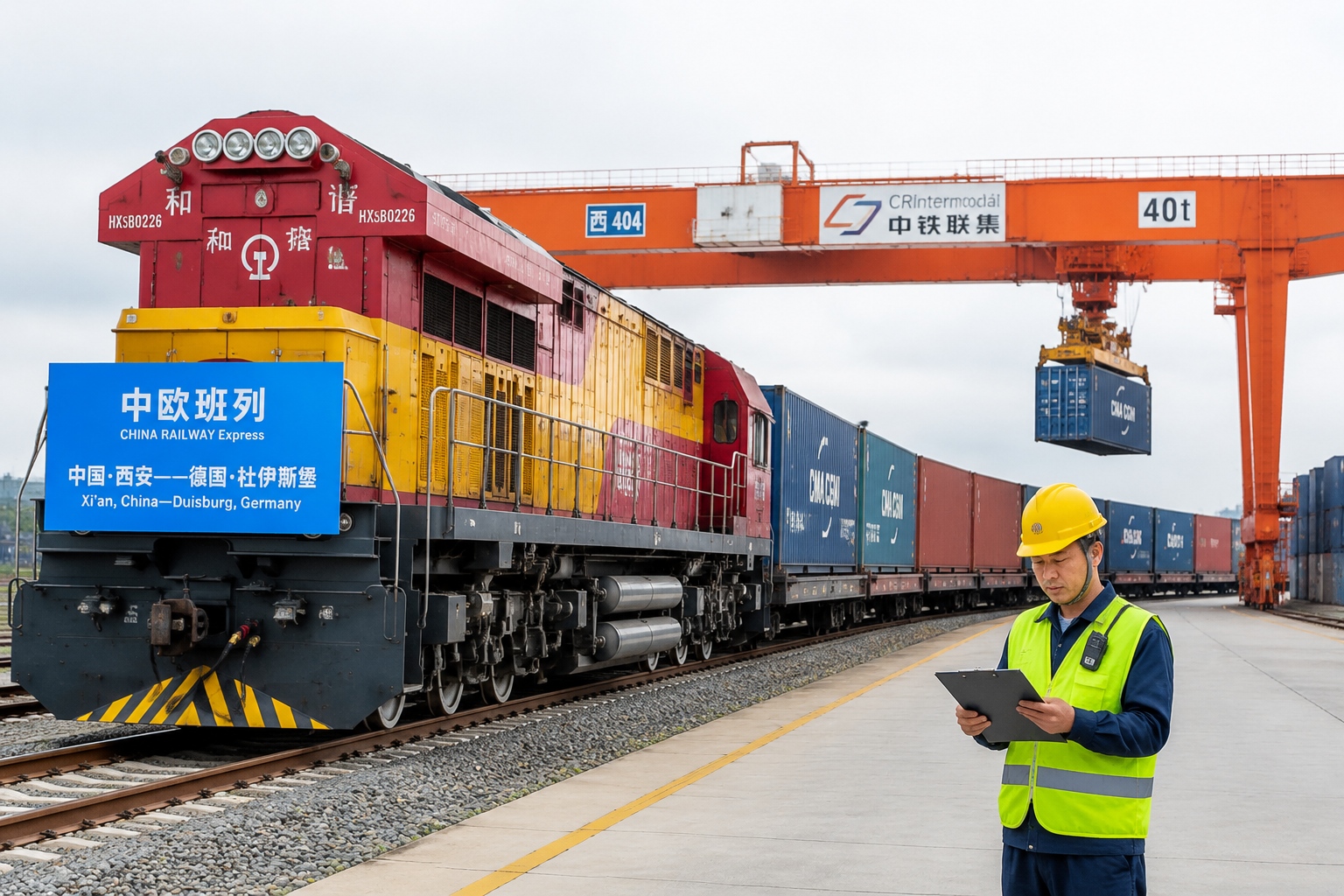 Carpooling on Rails: How Small Orders Can Go Global via China-Europe Trains